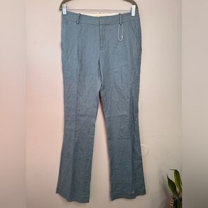 Women's GLFRND Linen Flared Slacks Office Siren Business Casual | Size Small